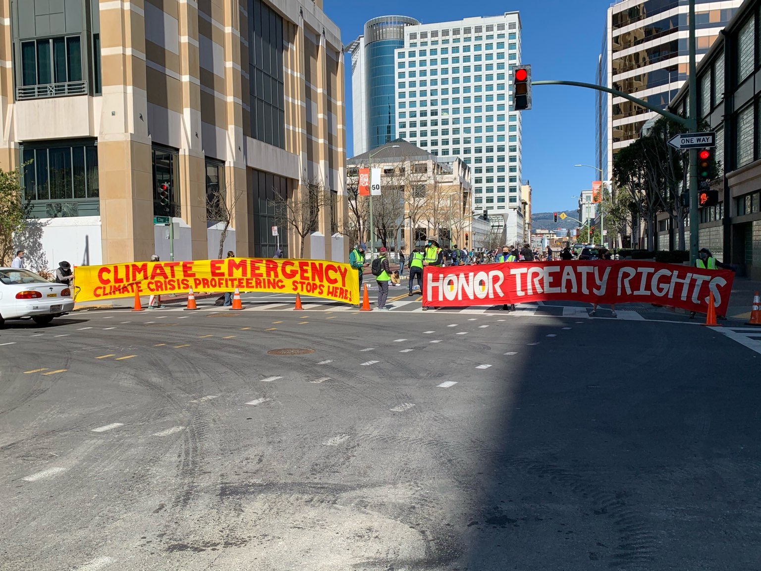 Stop Line 3 Street Mural:February 27th, 2021